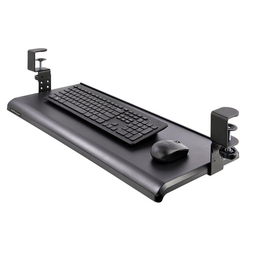 StarTech.com KEYBOARD-TRAY-CLAMP1 - Under-Desk Keyboard Tray Adjustable