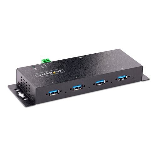 ST4300USBM - STARTECH.COM 4 PORT USB 3.0 HUB (USB-A) - METAL INDUSTRIAL HUB - MOUNTABLE 2 YR