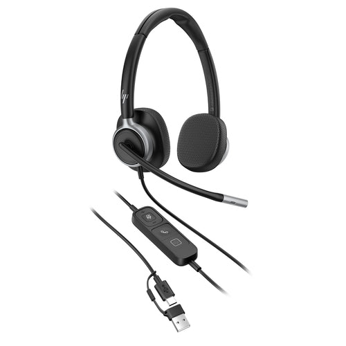 C01C6AA - HP Poly Mission 625 Stereo USB Wired Headset