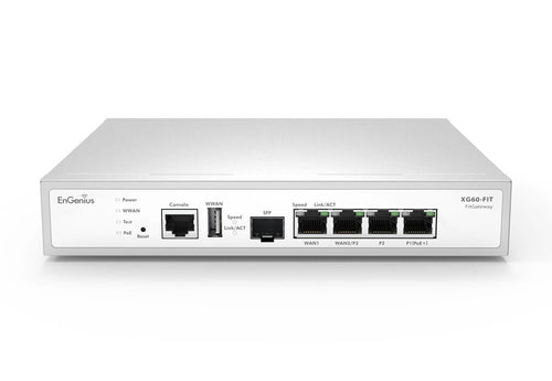 XG60-FIT - EnGenius FitXpress 4-Port Gig PoE+ Dual-Core 2.1GHz Gateway