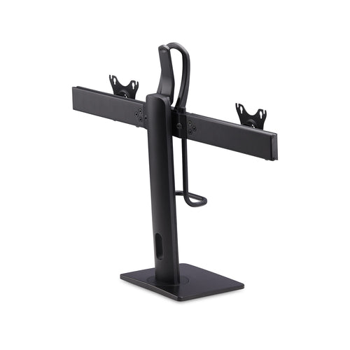 STARTECH.COM CROSSBAR DUAL MONITOR DESK STAND, DOUBLE 27INCH SCREENS/VESA, 5 YR