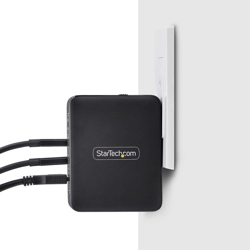 STARTECH.COM 140W USB-C WALL CHARGER, USB-C/USB-A, PD GAN POWER ADAPTER, 2 YR