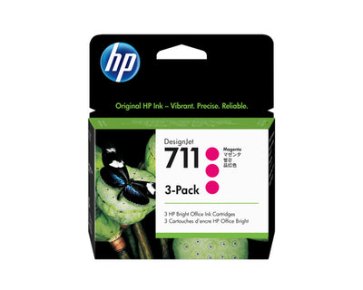 CZ135A - HP 711 29ml x 3Pack Mag Ink Cartridge