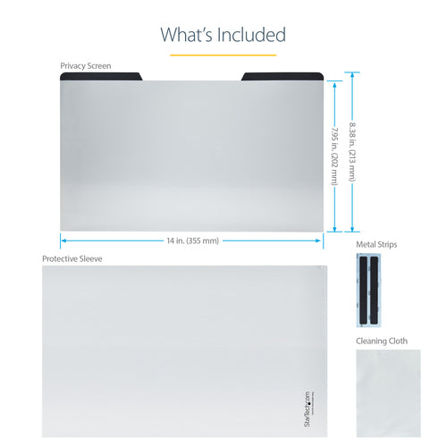 StarTech.com PRIVSCNLT15 - Privacy Screen -15 inch - Magnetic
