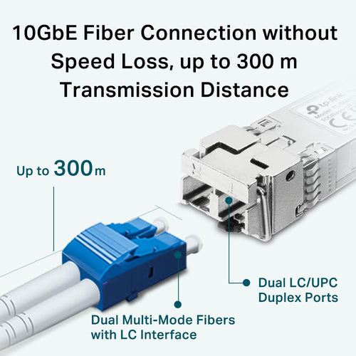 TP-Link TL-SM5110-SR - TP Link 10GBase-SR SFP+ LC Transceiver