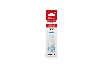 GI63C - Canon GI63C Cyan MegaTank Ink Bottle
