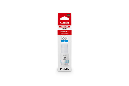 GI63C - Canon GI63C Cyan MegaTank Ink Bottle