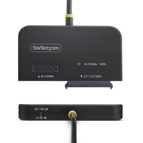 USB31CSAT3M2E - STARTECH.COM USB-C/USB-A TO M.2 NVME AND 2.5IN/3.5IN SATA ADAPTER, 10GBPS, 2 YR
