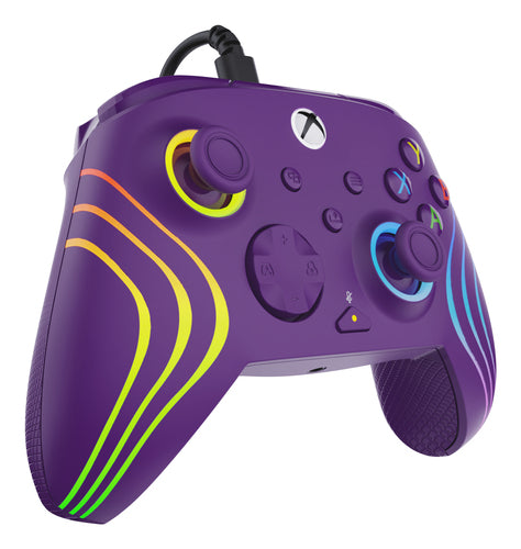 TBC-2002-45 - TURTLE BEACH AFTERGLOW WAVE WIRED CONTROLLER ? PURPLE XBX