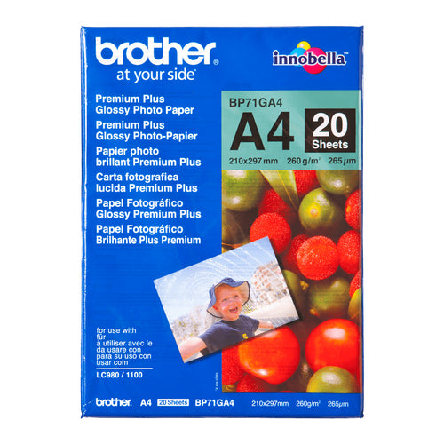 BP71GA4 - Brother BP71GA4 Glossy Paper