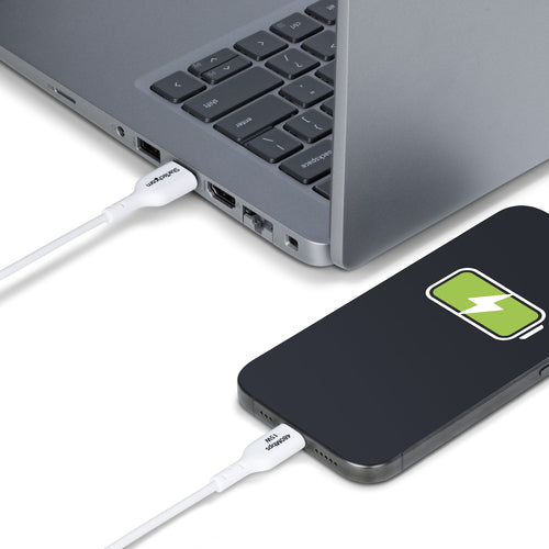 StarTech.com USB2AC2MNCWHE - 2m USB-A to USB-C Charging Cable White