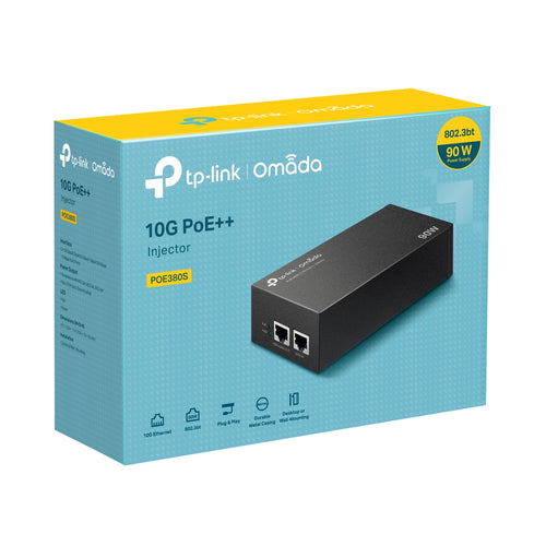 POE380S - Omada 10G Ethernet PoE++ Injector Adapter