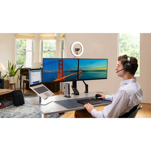 K75502US - KENSINGTON MULTI-DEVICE DUAL WIRELESS COMPACT/TRAVEL KEYBOARD, WIN/IOS/MAC, BLACK, 3Y