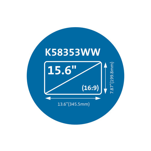 K58353WW - KENSINGTON MAGPRO MAGNETIC PRIVACY SCREEN FOR 15.6" (16:9) NOTEBOOK 2Y
