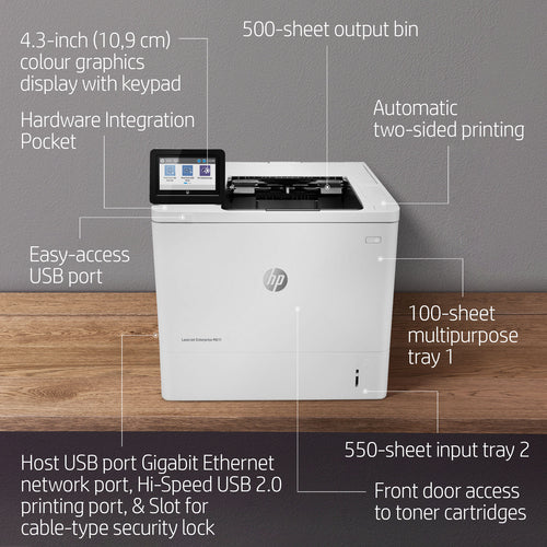 HP 7PS84A - LaserJet Enterprise M611dn