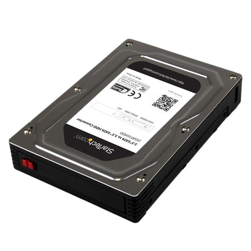 STARTECH.COM 2.5 TO 3.5 SATA HARD DRIVE ADAPTER ENCLOSURE WITH SSD / HDD 2 YR