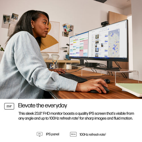 HP Series 3 Pro 324pf 23.8 inch FHD Monitor -  WHILE STOCK LASTS
