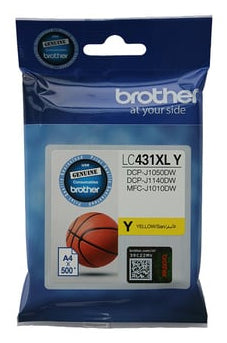 Brother LC431XLY - LC431XLY XL YELLOW INK