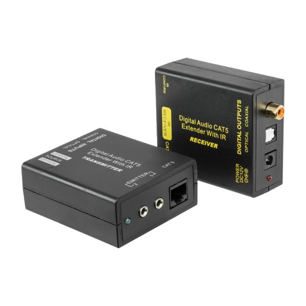 ARCO ARC-1362D - Digital Audio Extender w/ IR Over Single Cat5e/6 Up to 200m Range.