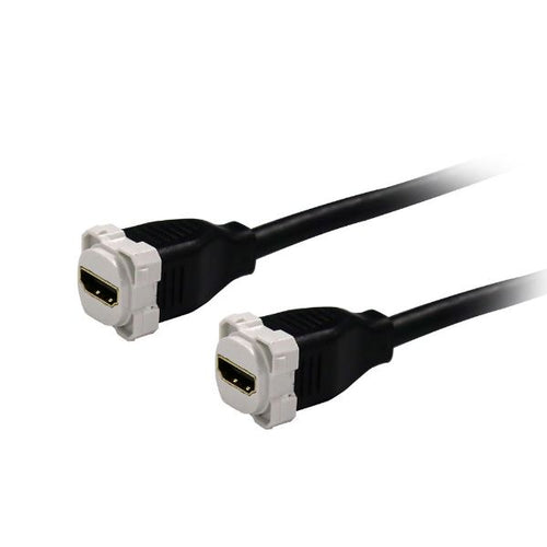 AV-HTILJ-2-5 - DYNAMIX AV-HTILJ-2-5 - 2.5m HDMI 2.0 Cable. AMDEX Jack to Jack