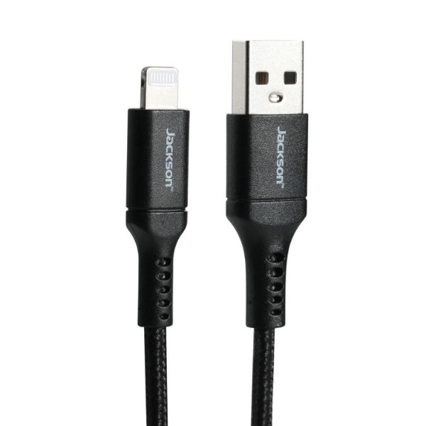 JACKSON AV1115 - 1.5m MFI Certified Apple USB-A Lightning Data & Charge Cable. Charge & Sync iPhone