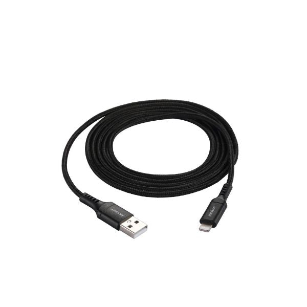 JACKSON AV1115 - 1.5m MFI Certified Apple USB-A Lightning Data & Charge Cable. Charge & Sync iPhone