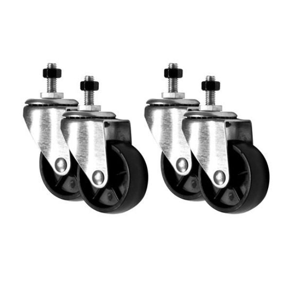 DYNAMIX AVRCW2-4PK - AV Rack castor kit 4pcs/ set 90mm High