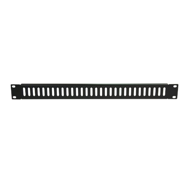 DYNAMIX AVRVBP-1U - AV Rack 1RU metal blanking panel w/ vented holes w/ #10-32 & #10-32 screws