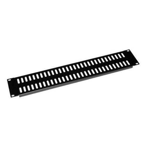 AVRVBP-2U - DYNAMIX AVRVBP-2U - AV Rack 2RU metal blanking panel w/ vented holes w/ #10-32 & #10-32 screws