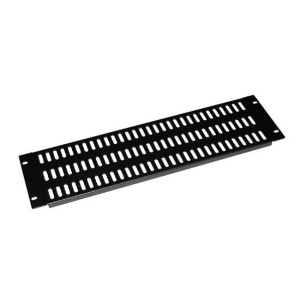 DYNAMIX AVRVBP-3U - AV Rack 3RU metal blanking panel w/ vented holes w/ #10-32 & #10-32 screws