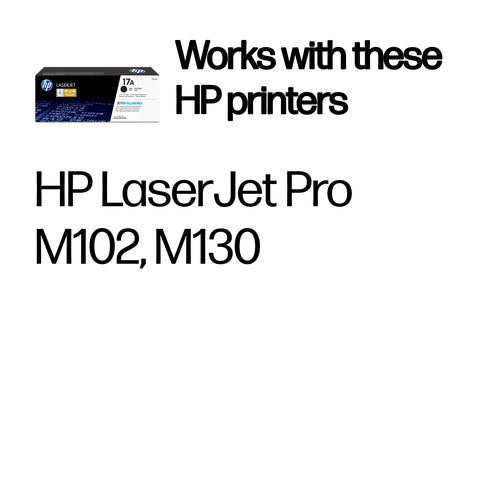 CF217A - HP 17A BLACK LASERJET TONER CARTRIDGE