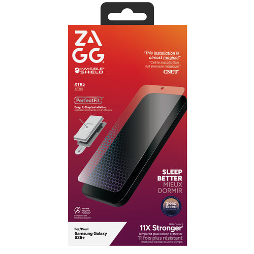ZAGG InvisibleShield Glass XTR5 Screen Protector, Samsung Iguana, PLT