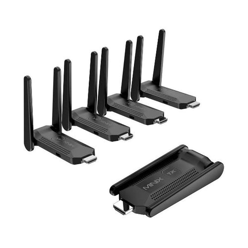 B14 - MINIX B14 - B14 1-In-4-Out 1080P Wireless HDMI Extender up to 50m. Simultaneous Connection