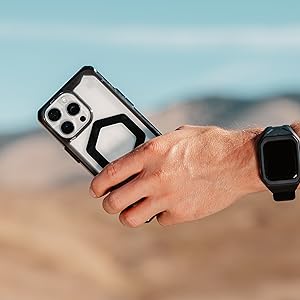 Urban Armour Gear 114286114341 - UAG Plyo Magsafe - iPhone 15 Pro - Ice/White