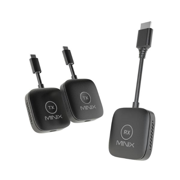 MINIX B21 - B21 1080P Dual USB-C to HDMI Wireless Extender up to 50m. Flexible Display Options