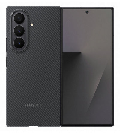 EF-XF966SBEGWW - Samsung Z Fold7 Carbon Shield Back Cover Black