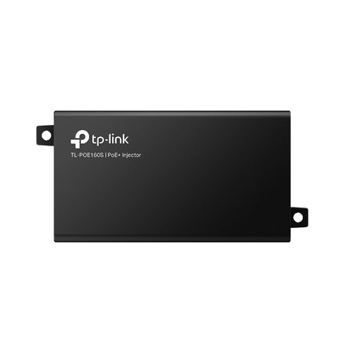 TL-POE160S - TP-Link PoE+ Injector Adapter  1¡Á Gigabit PoE Port, 1¡Á Gigabit Non-PoE Port 802.3at/af Compliant, Data and Power Carried over The Same Cable Up to 100 Meters, Plastic Case, Pocket Size