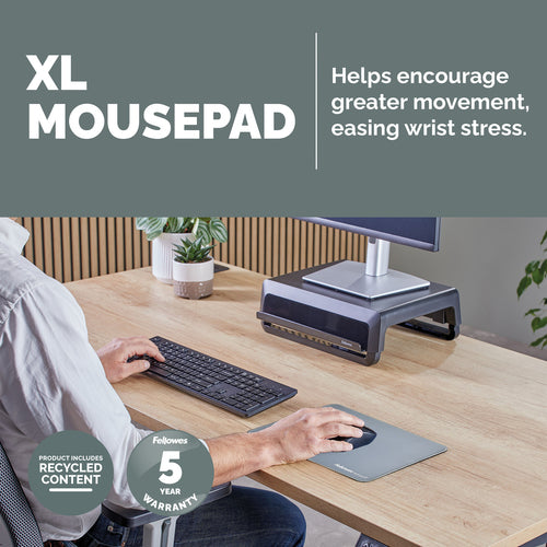 100139317 - Fellowes Breyta XL Mouse Pad Marine