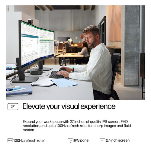 HP Series 3 Pro 327ph 27 inch FHD Monitor