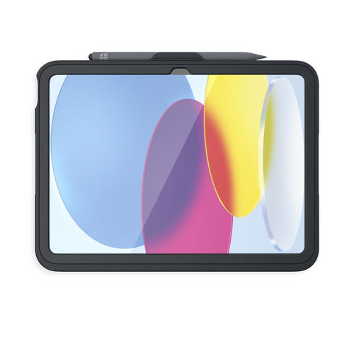 ZAGG Rugged Messenger Case for iPad A16 (2025), iPad 10th Gen (10.9" 2022), Charcoal (Bulk
