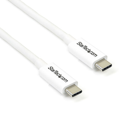 StarTech.com TBLT3MM2MW - 2m Thunderbolt 3 Cable 20Gbps - White