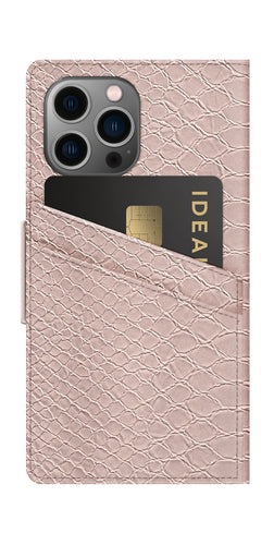 IDAW-I2167-234 - Ideal of Sweden iPh 13 Pro Max Atelier Wallet Lotus Snake