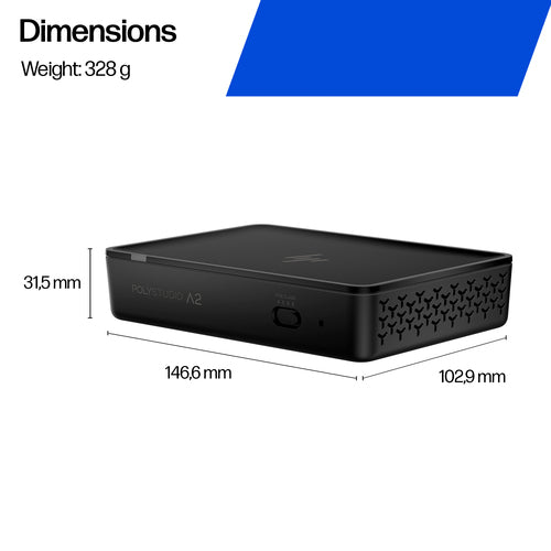 B22X2AA - HP Poly Studio A2 Audio Bridge w/ CAT6A