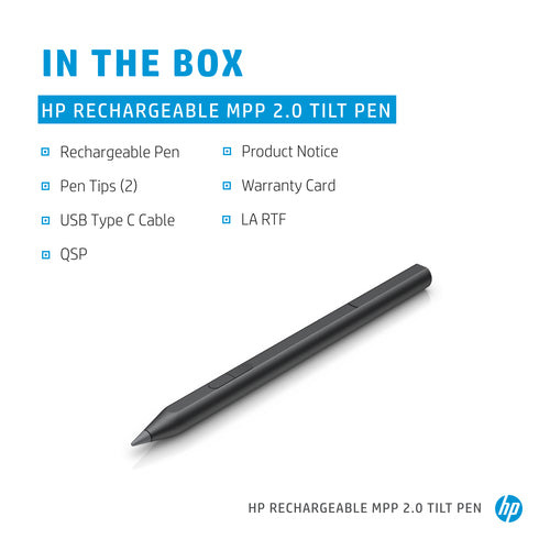 HP 3J122AA - RECHARGEABLE MPP 2.0 TILT PEN GREY