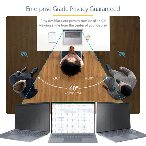 STARTECH.COM 13.5" SURFACE LAPTOP / BOOK PRIVACY SCREEN, ANTI-GLARE PRIVACY FILTER 2 YR