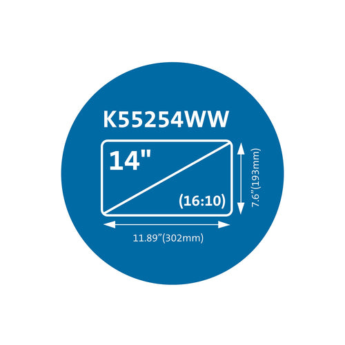 K55254WW - KENSINGTON MAGPRO MAGNETIC PRIVACY SCREEN FOR 14" (16:10) NOTEBOOK 2Y