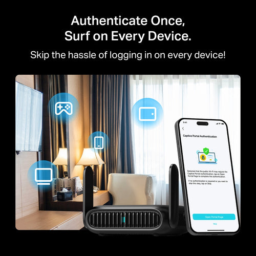 TL-WR3602BE - TP-Link TL-WR3602BE, BE3600 Wi-Fi 7 Travel Router
