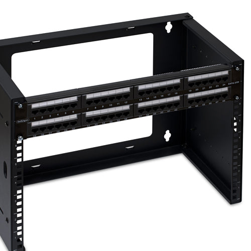 CPANEL48 - STARTECH.COM 48-PORT 2U RACKMOUNT CAT6 PATCH PANEL, RJ45, UTP, 110 TYPE, 2 YR