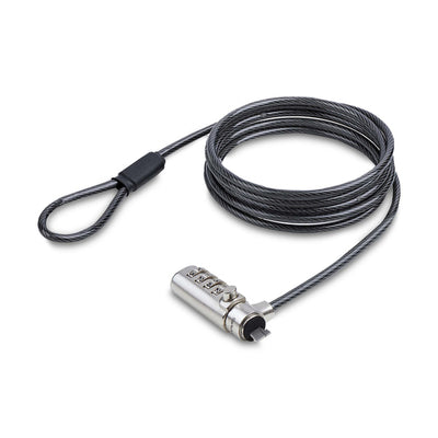 StarTech.com SSTDC4D-LAPTOP-LOCK - Slim K-Slot 1.5m Cable Lock For Laptop