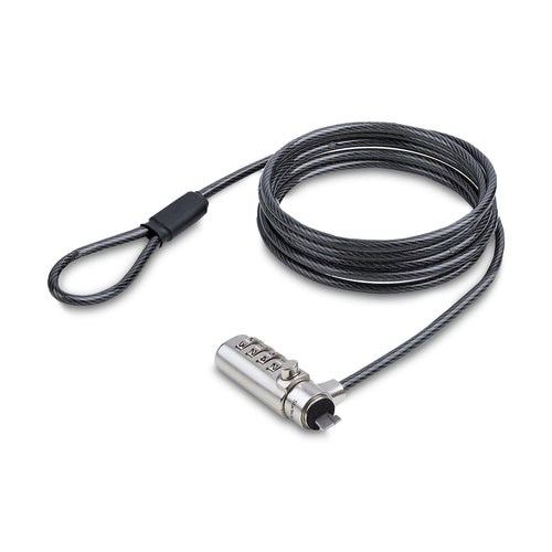 StarTech.com SSTDC4D-LAPTOP-LOCK - Slim K-Slot 1.5m Cable Lock For Laptop